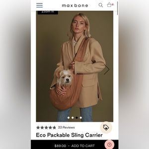 Brand new without tags! Maxbone sling